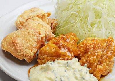 チキン南蛮と鶏からコンビ